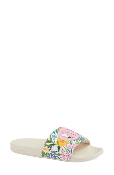 gucci x ken scott pursuit floral slide sandals|x Ken Scott Women's Pursuit Floral Print Slide Sandals.